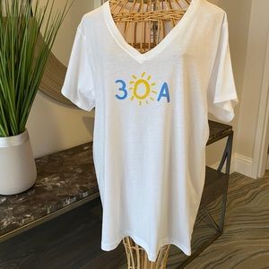 30A White T-Shirt 2XL